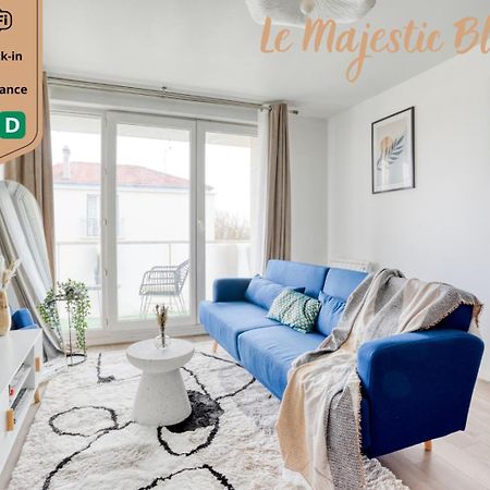Le Majestic Blue - Metro 8/Hopital Henri Mondor Creteil Exterior photo